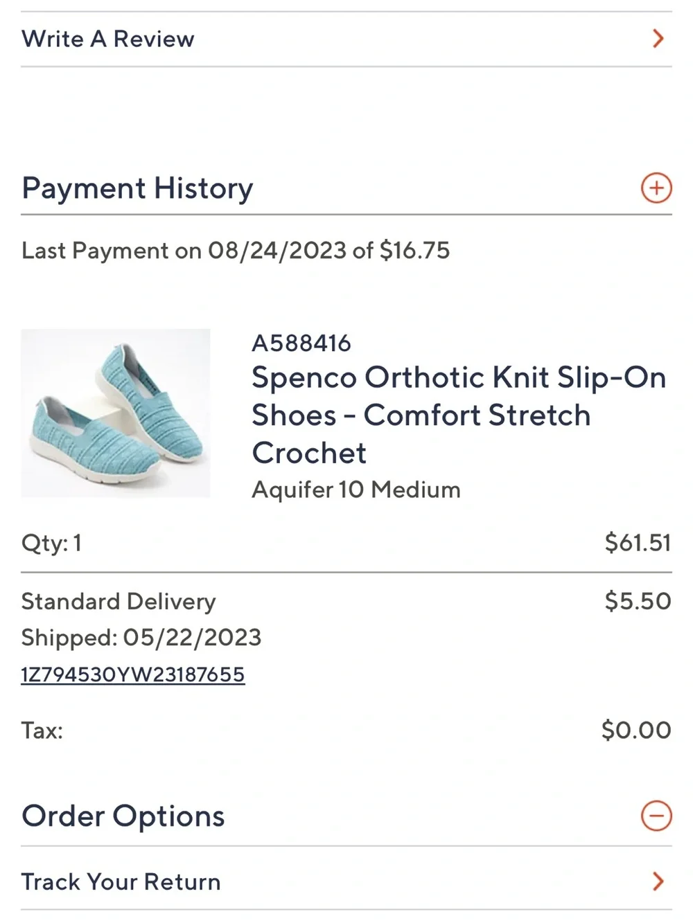 Spenco Aqua Blue Knit Slip-On Espadrilles